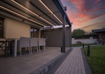 Oświetlenie pergoli