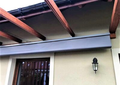 Roleta rzymska usztywnienie zewnętrzne