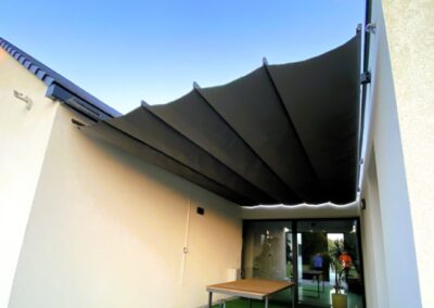 Roleta rzymska na prowadnicach