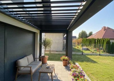 Pergola Lamelowa
