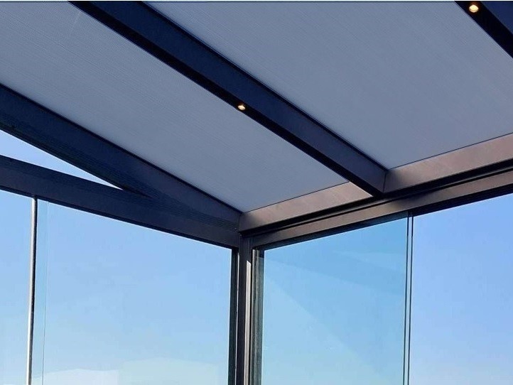 Poliwęglan szary wielokomorowy 16mm 4 Poliwęglan szary wielokomorowy 16mm